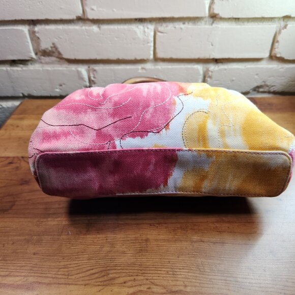 Euc Rare Coach Ashley Floral Multi-Colored Shoulder Bag/Satchel Purse - Picture 9 of 14